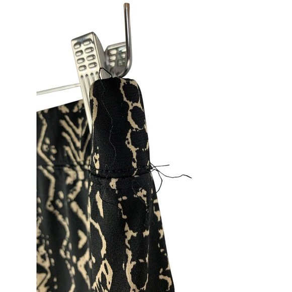 Black & White Tribal Print Pants Petite Size PXS - Picture 3 of 7